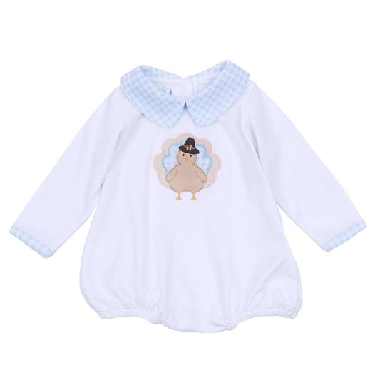 Pilgram Pals Applique Long Sleeve Bubble