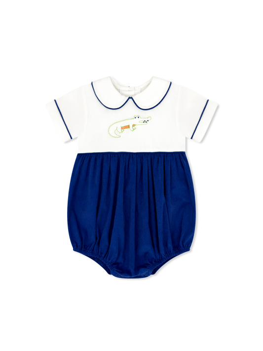 Baby Bea Bubble - High Point Royal Corduroy, Alligator