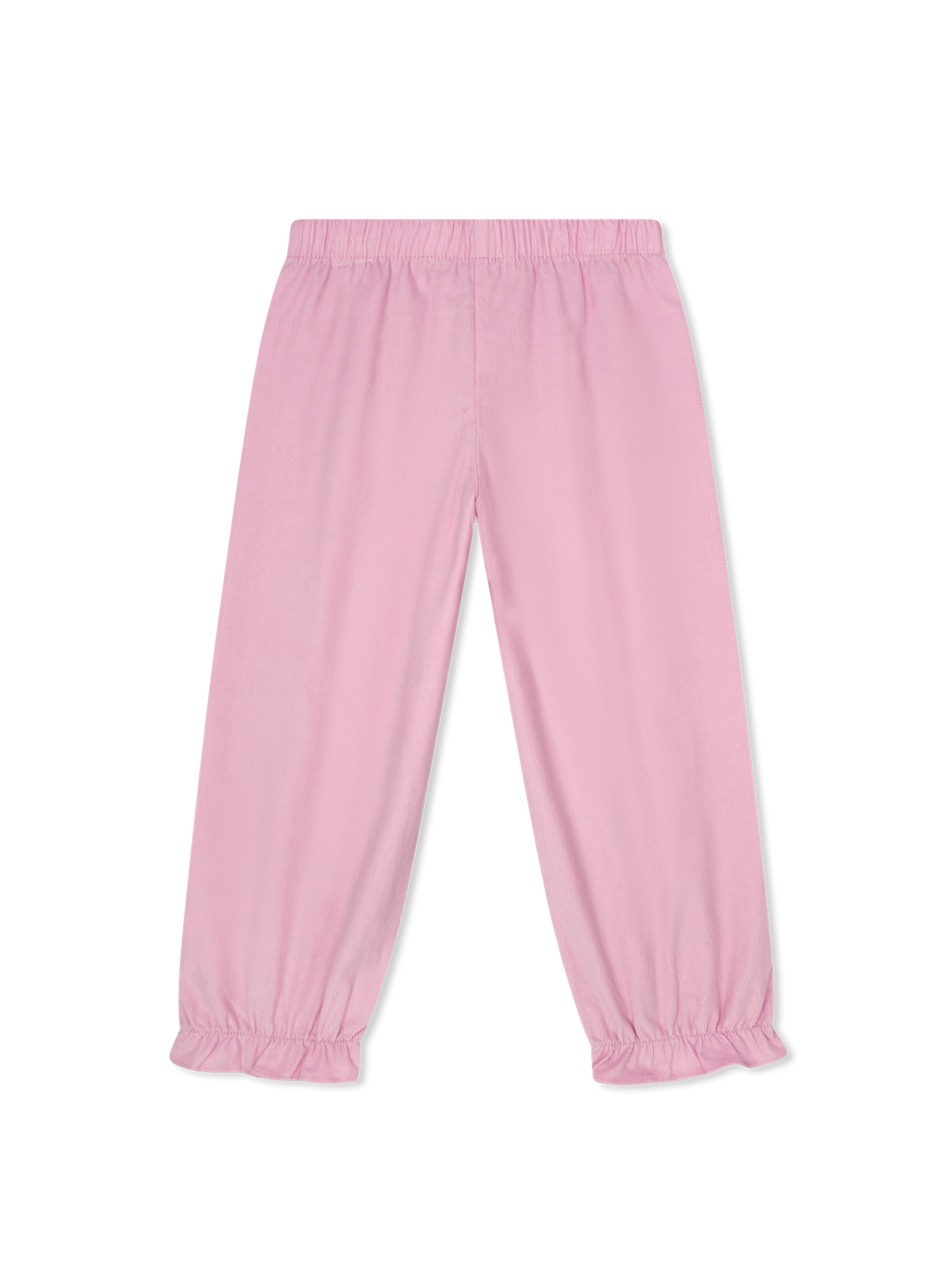 Gloria Gathered Pant - High Point Pink Corduroy