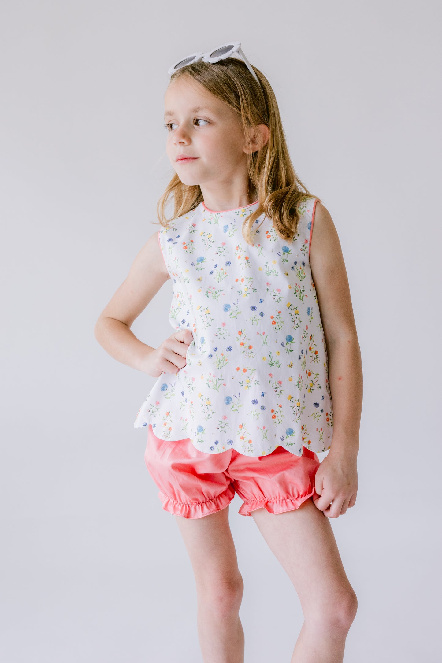 Summer Floral Bloomer Set
