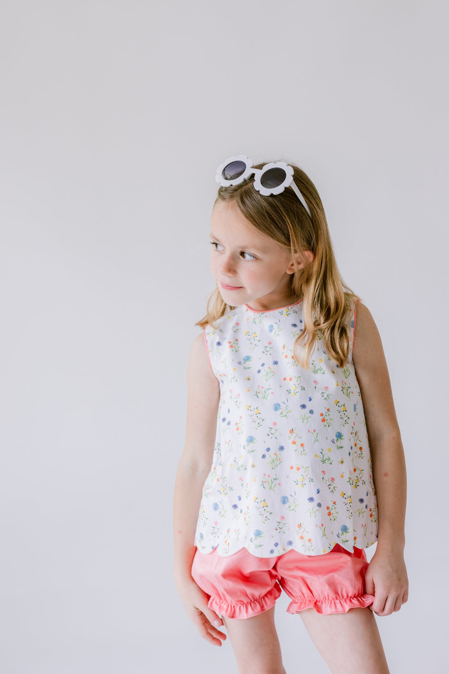 Summer Floral Bloomer Set