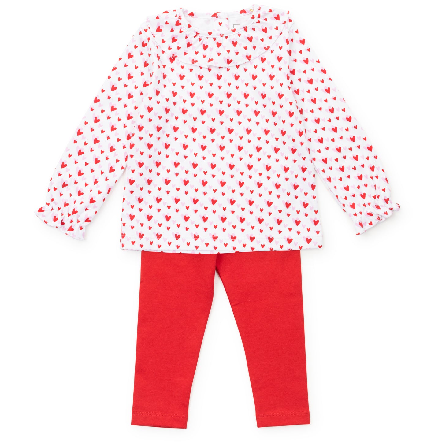 Lulu Leggings Set Heart to Heart Pink