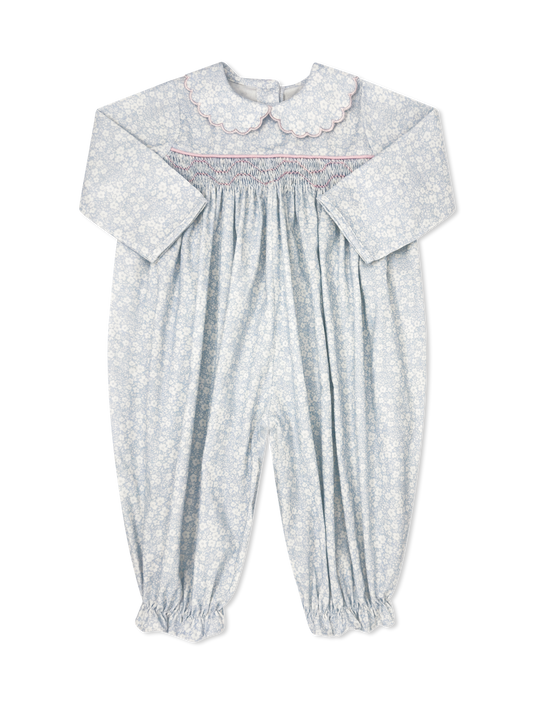 Marcie Romper Long Sleeve - Snow Kissed Floral