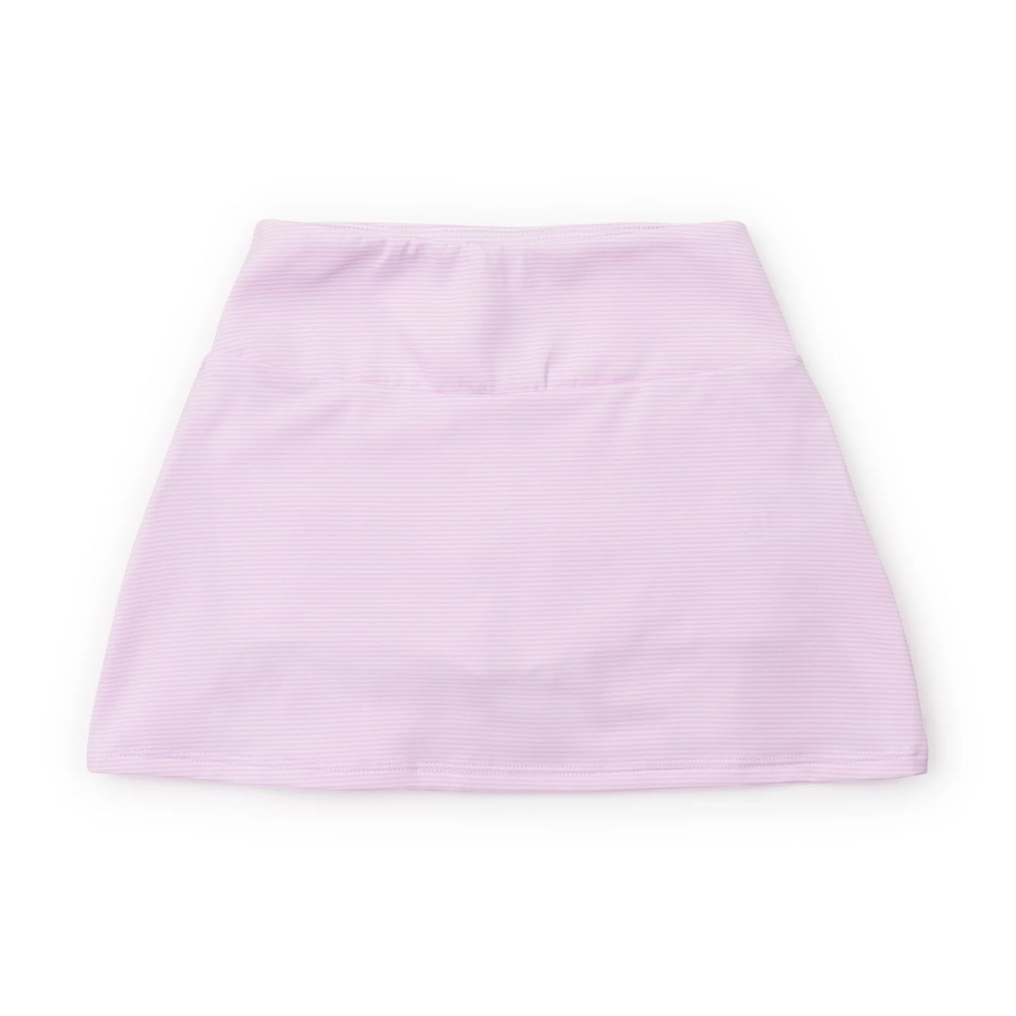 Margot Girls' Performance Skirt - Pink Stripes