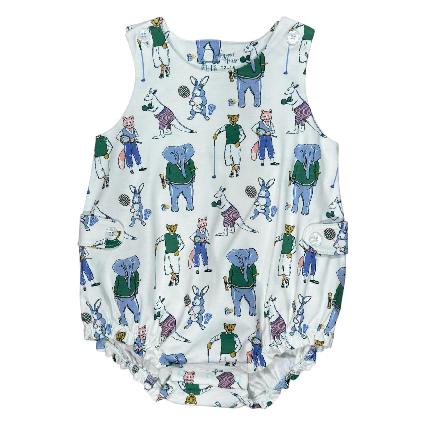 Boy Sleeveless Bubble in Athletic Animal Club