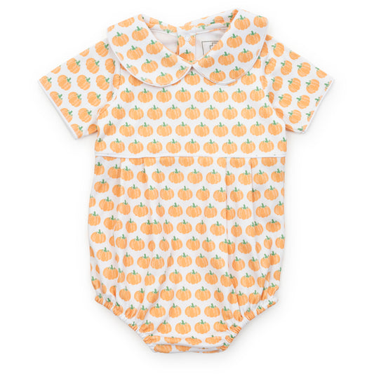 Palmer Boys Pima Cotton Bubble - Harvest Pumpkins