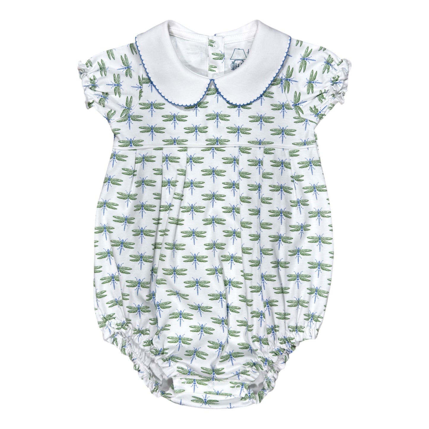 Girls Pleated Bubble in Dragonfly