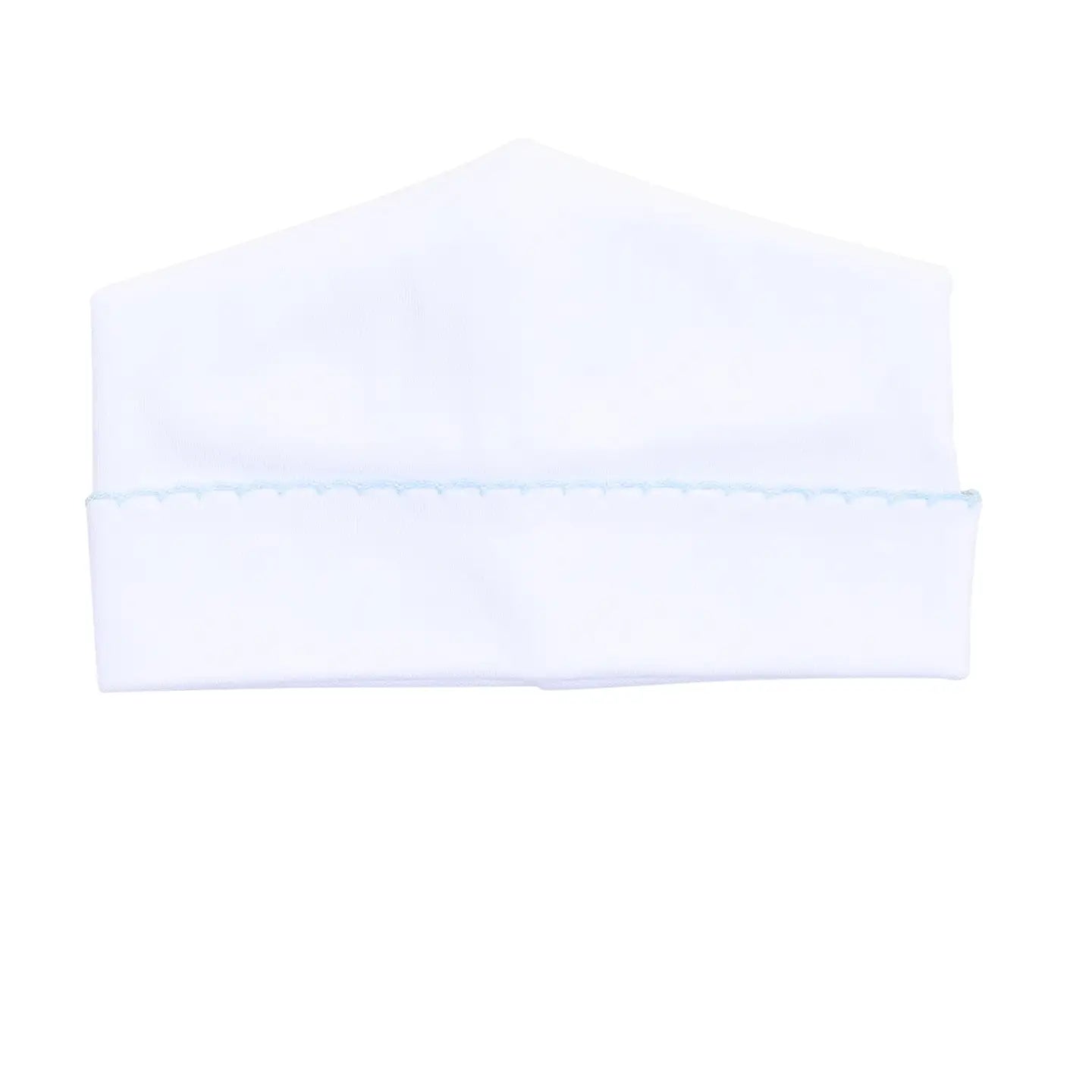 Solid Essentials White and Blue Hat