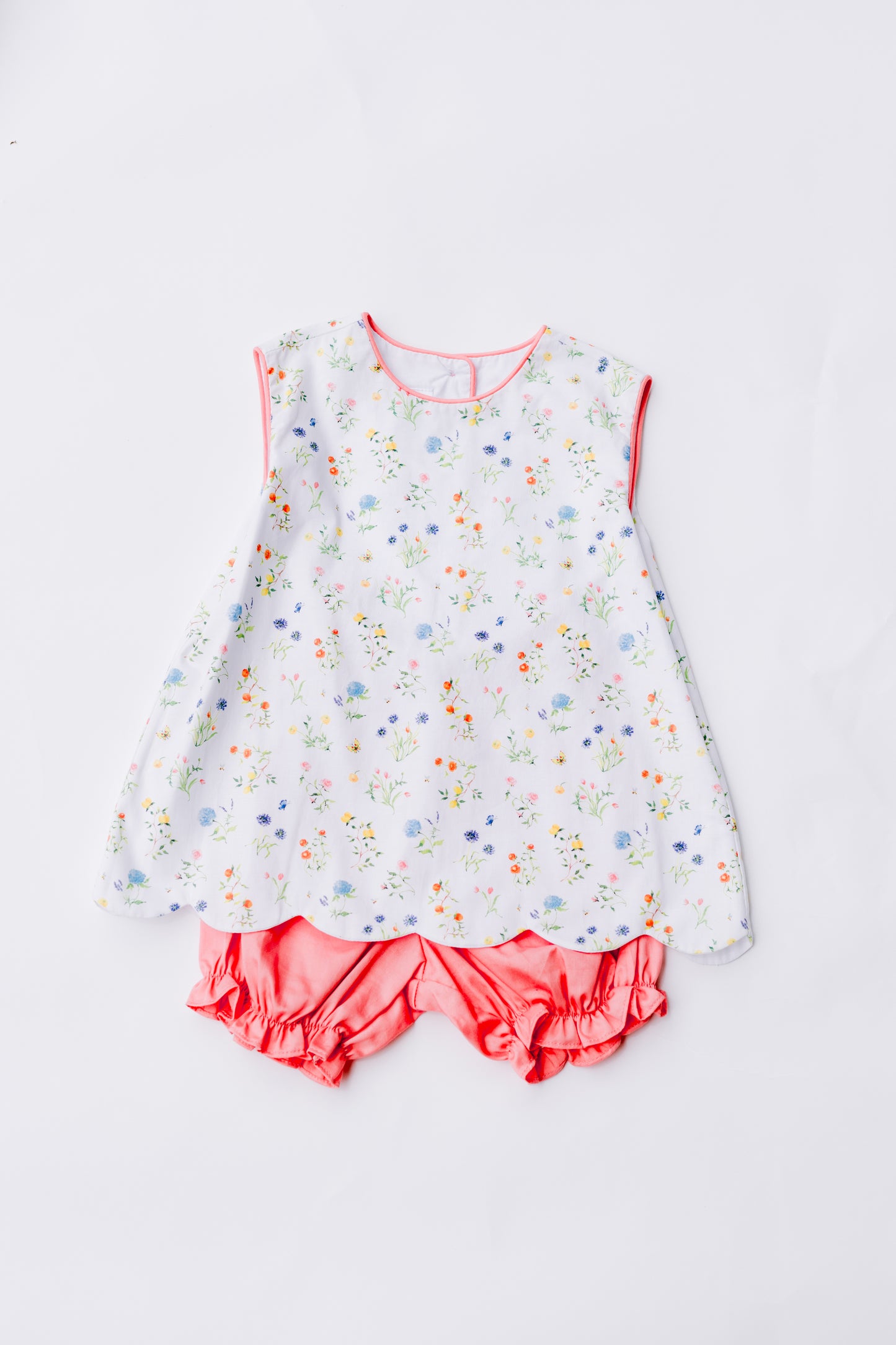Summer Floral Bloomer Set