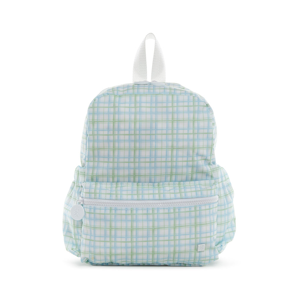 Mini Backer - Classic Plaid Green