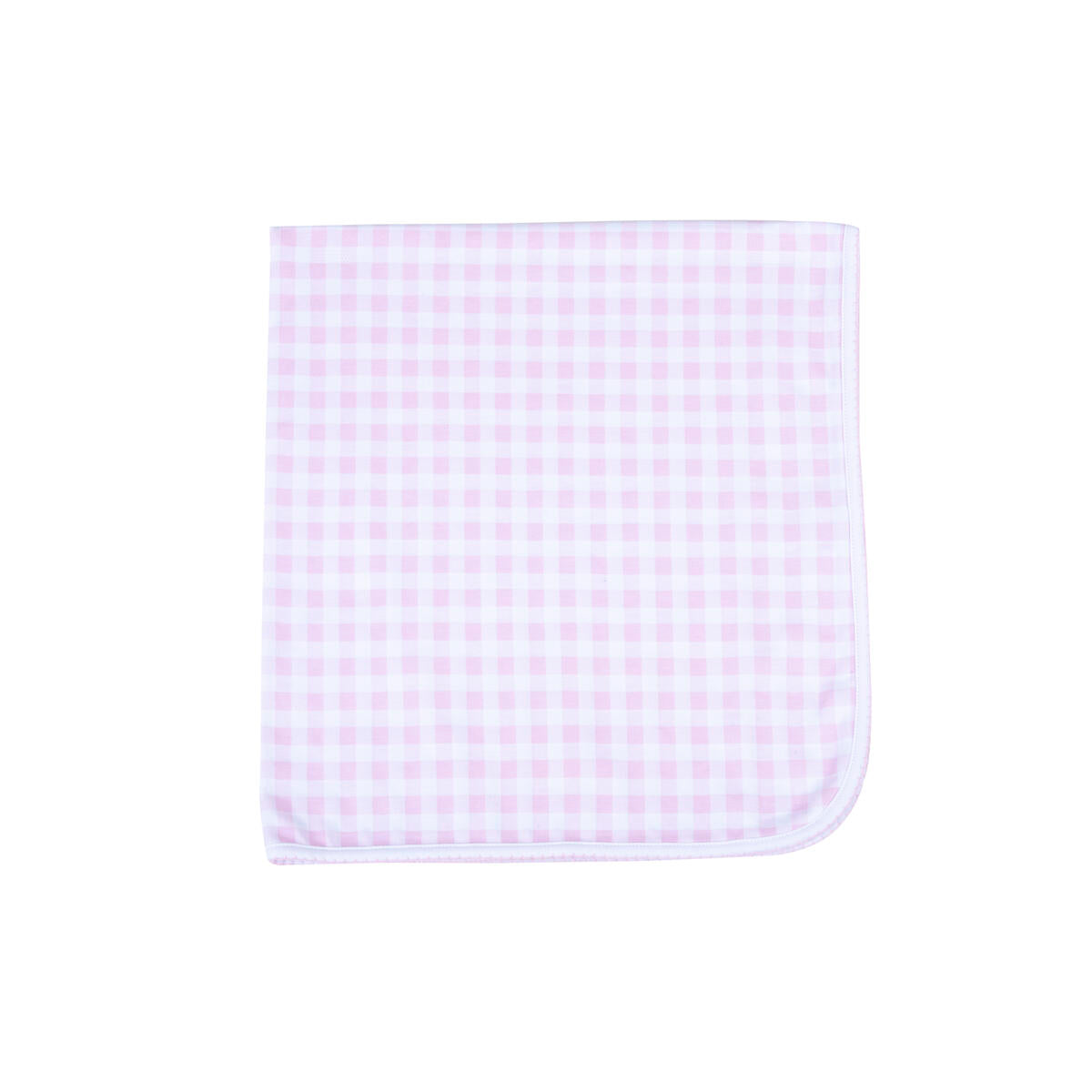 Babychecks Pink Receiving Blanket Pink