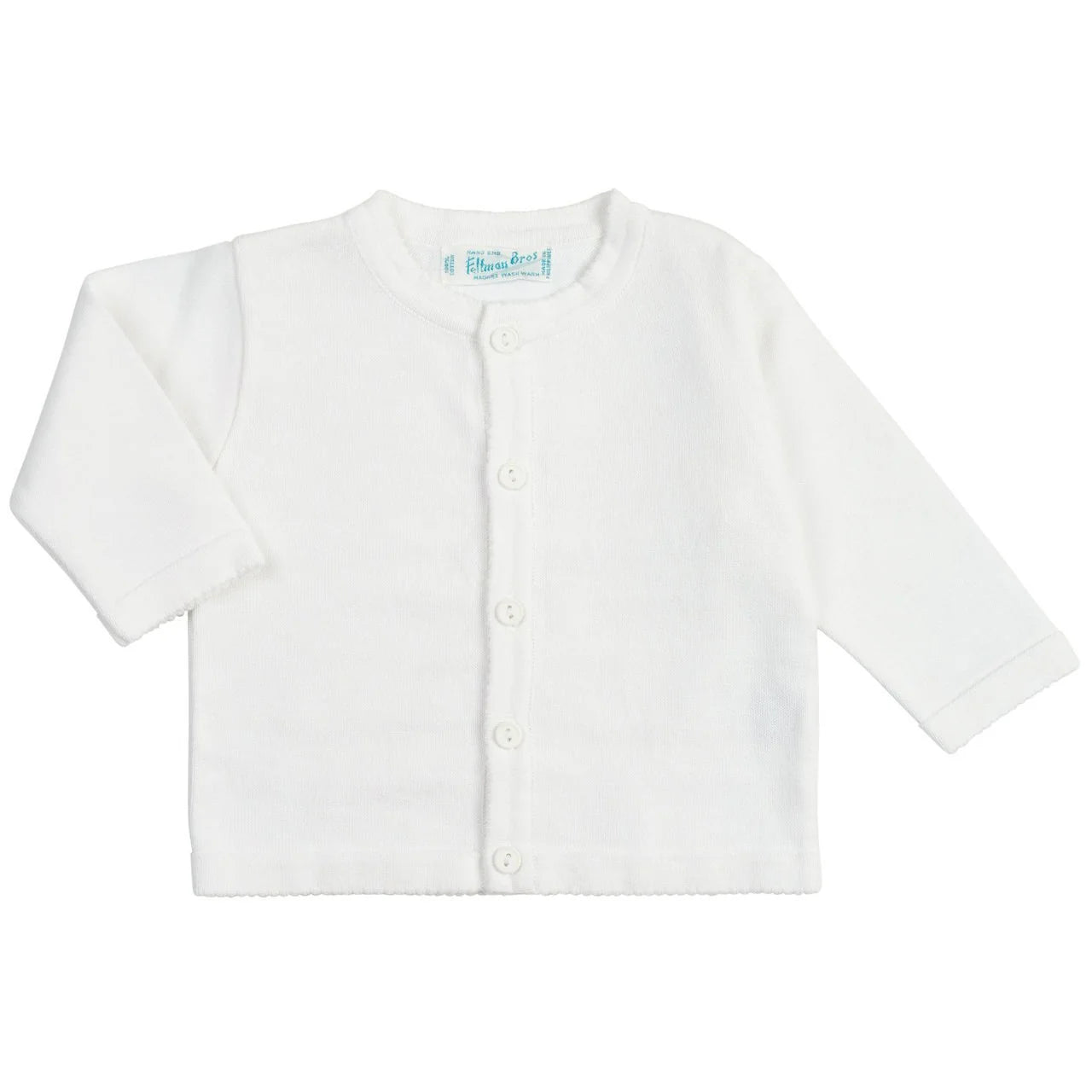 Classic Knit Cardigan - White
