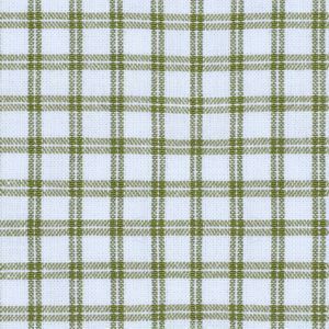 Michelle Dress Long Sleeve - Grove Park Green Windowpane