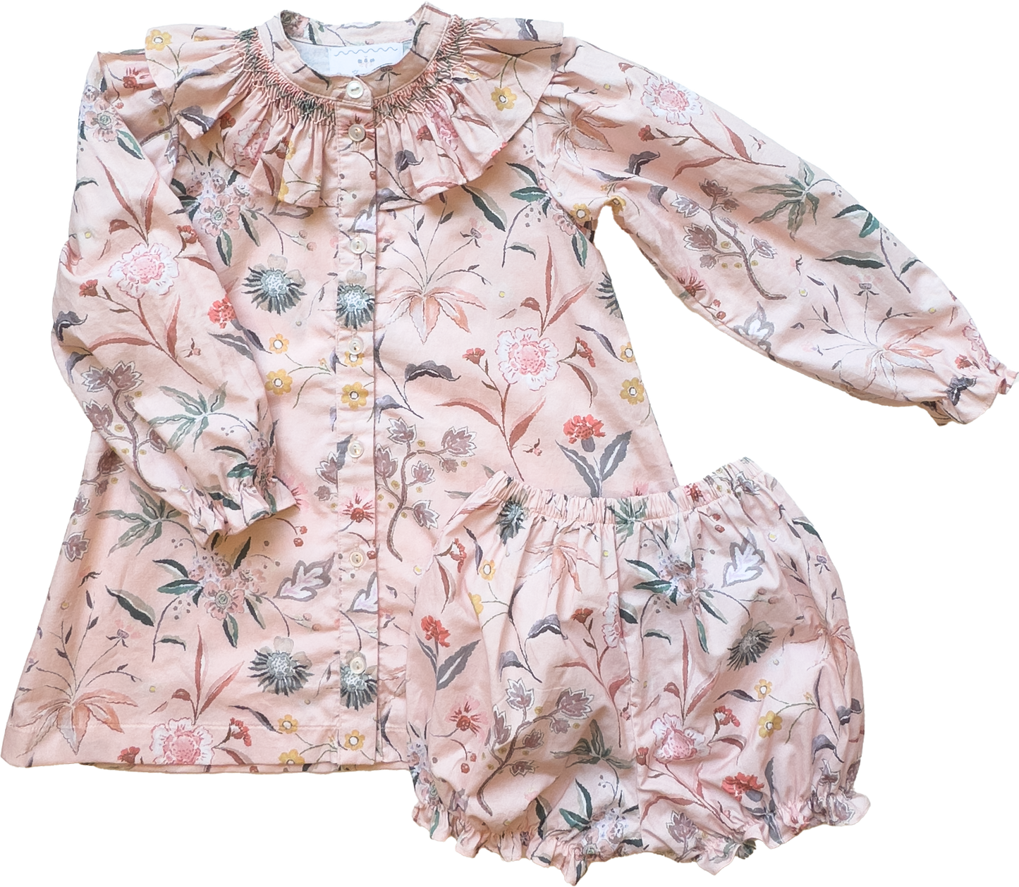 Molly Anne Dress - Field Botanical Blush
