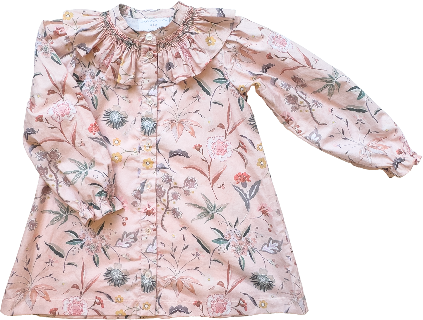Molly Anne Dress - Field Botanical Blush