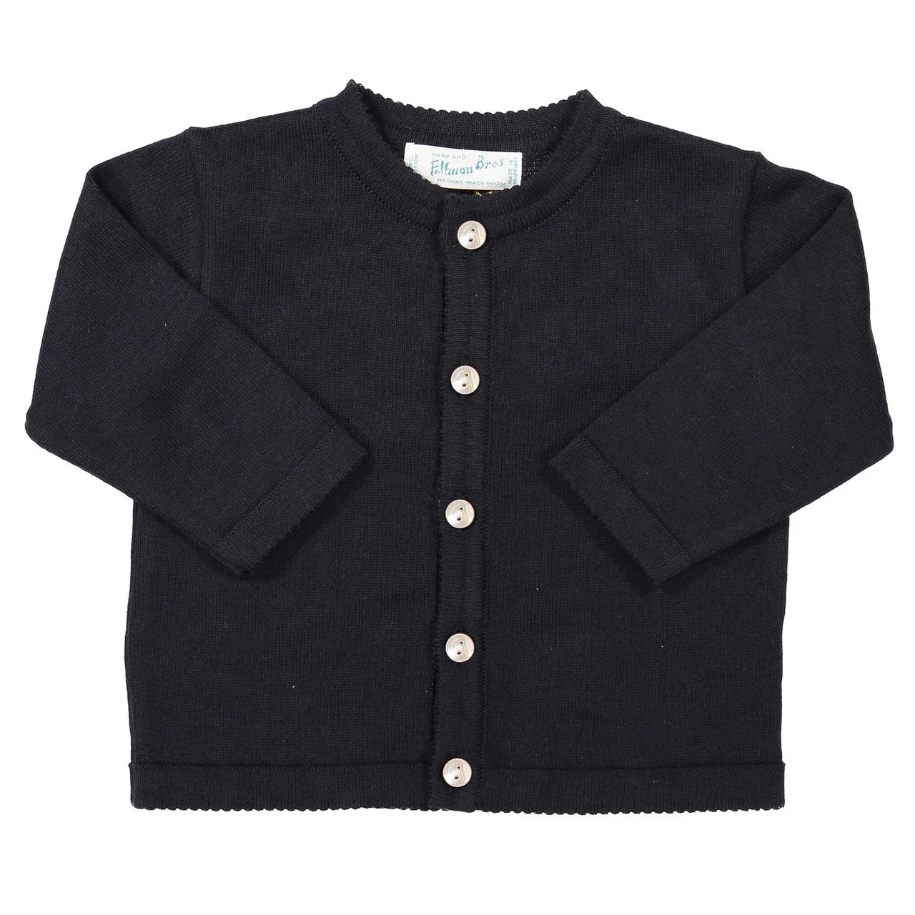 Classic Knit Cardigan - Navy