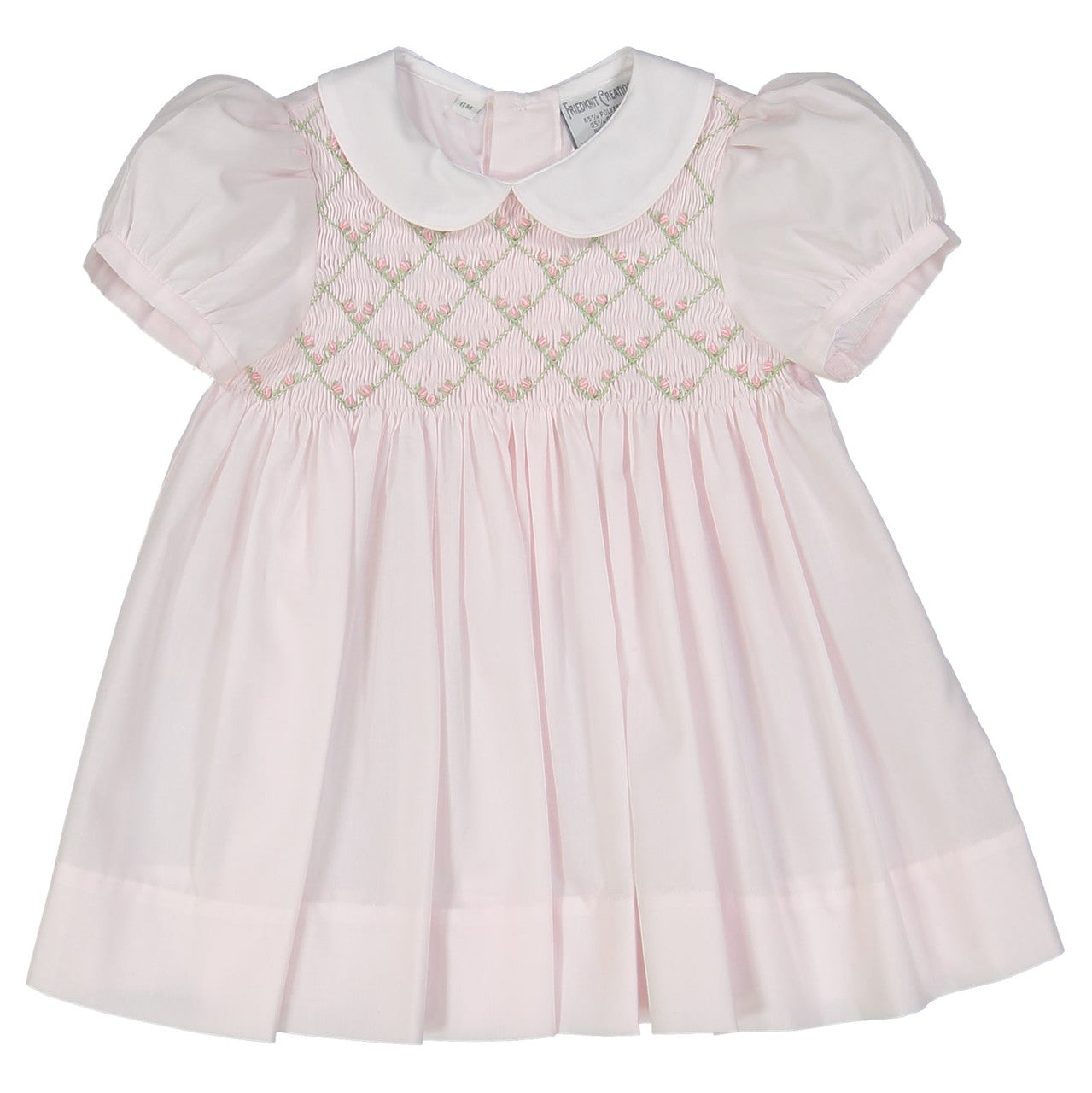 Rosebud Diamond Smocked Dress