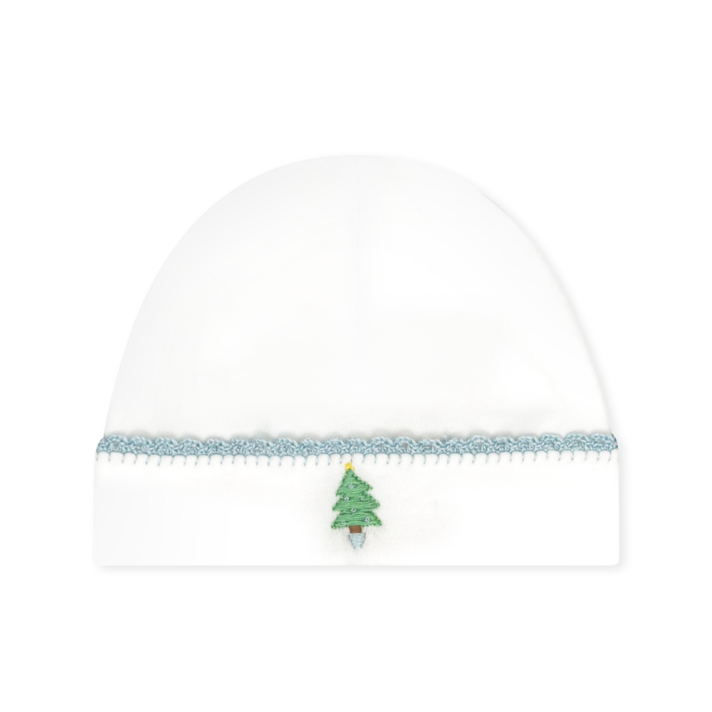 Park White Knit Hat With Tree