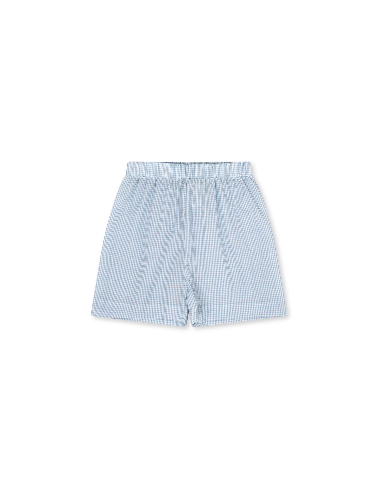 Stewart Short - Baker Blue Mini Gingham
