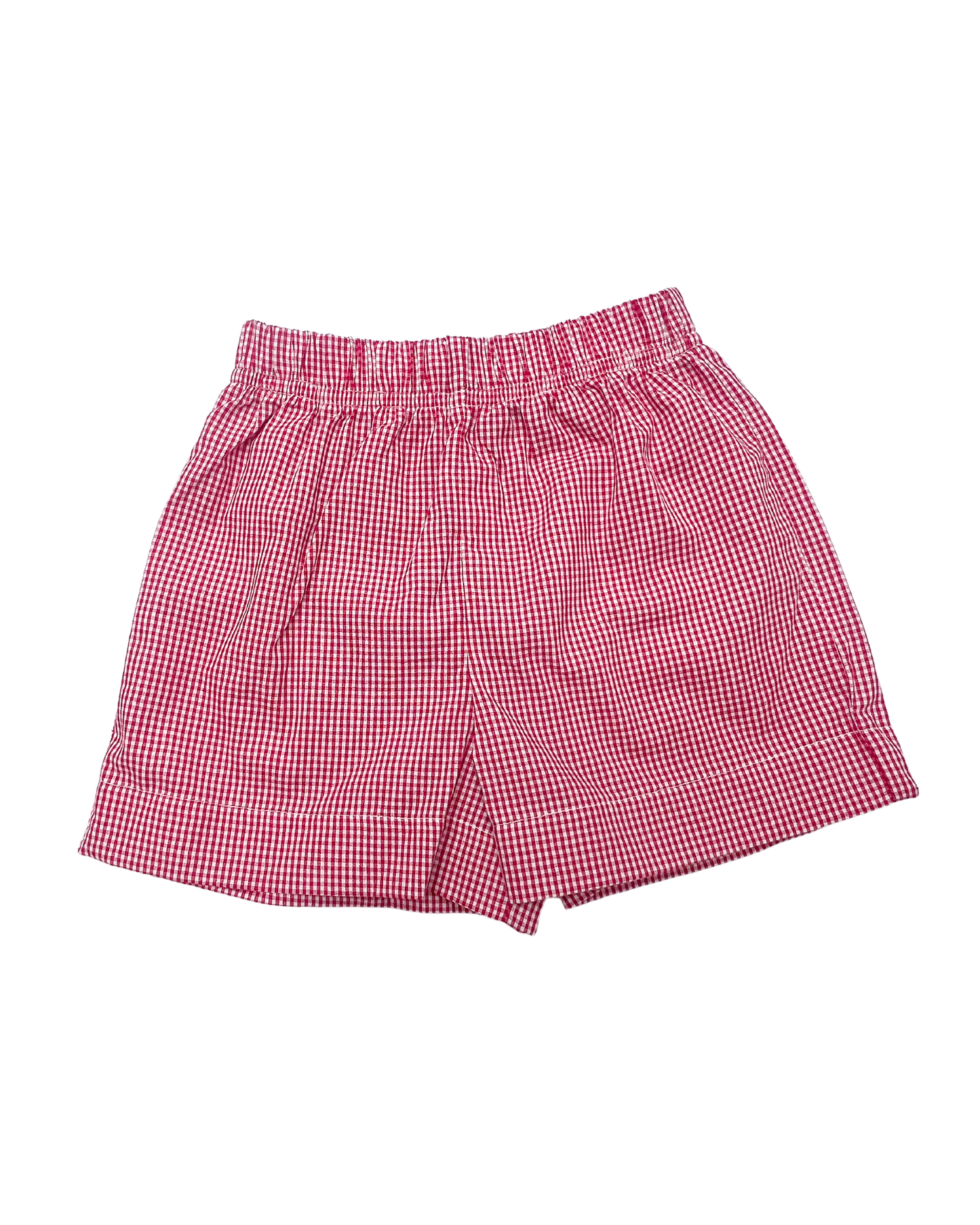 Retro Short Red Gingham