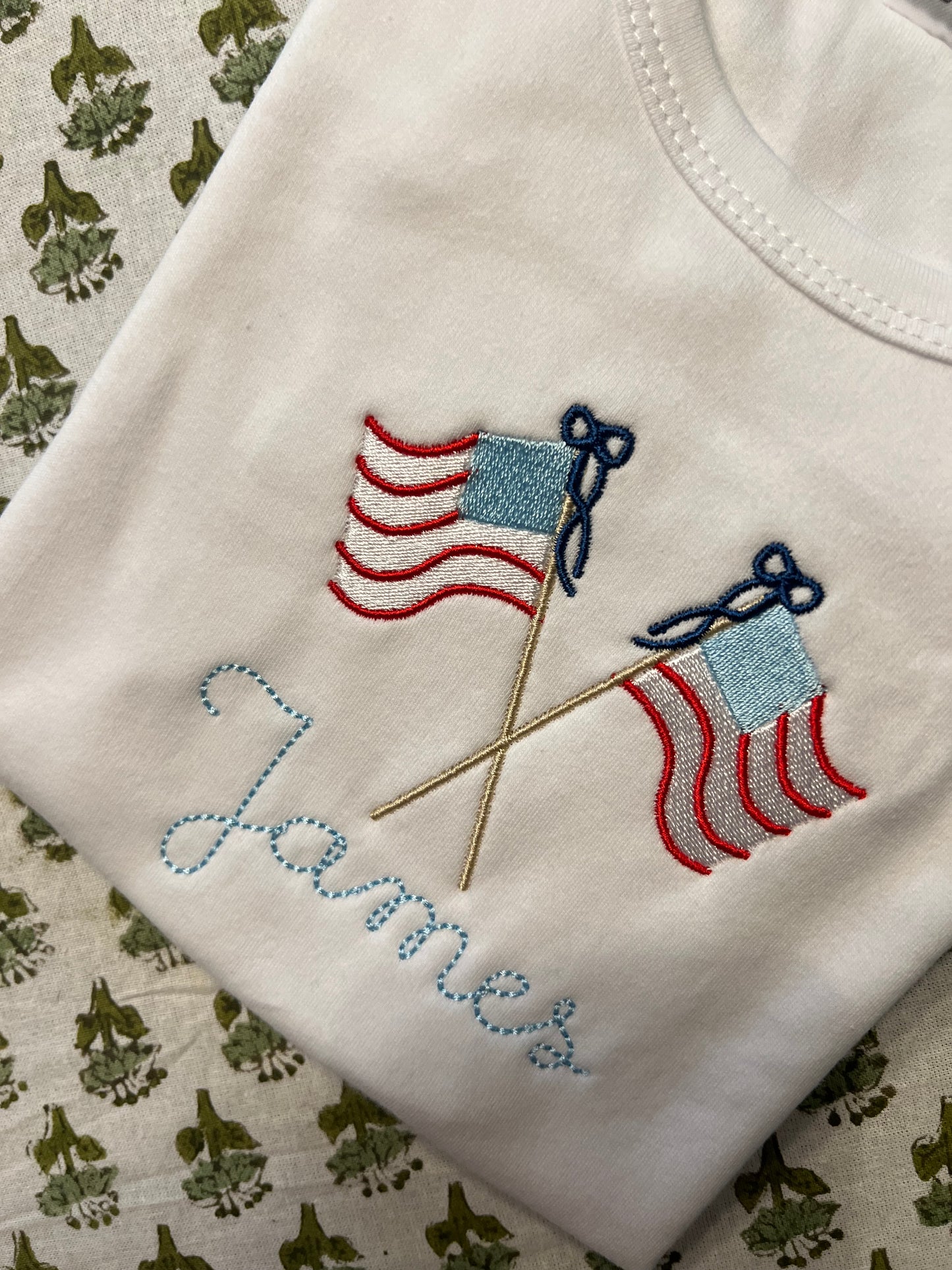 Americana Girls Short Sleeve Tee