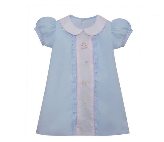 Blue Birthday Ashley Dress