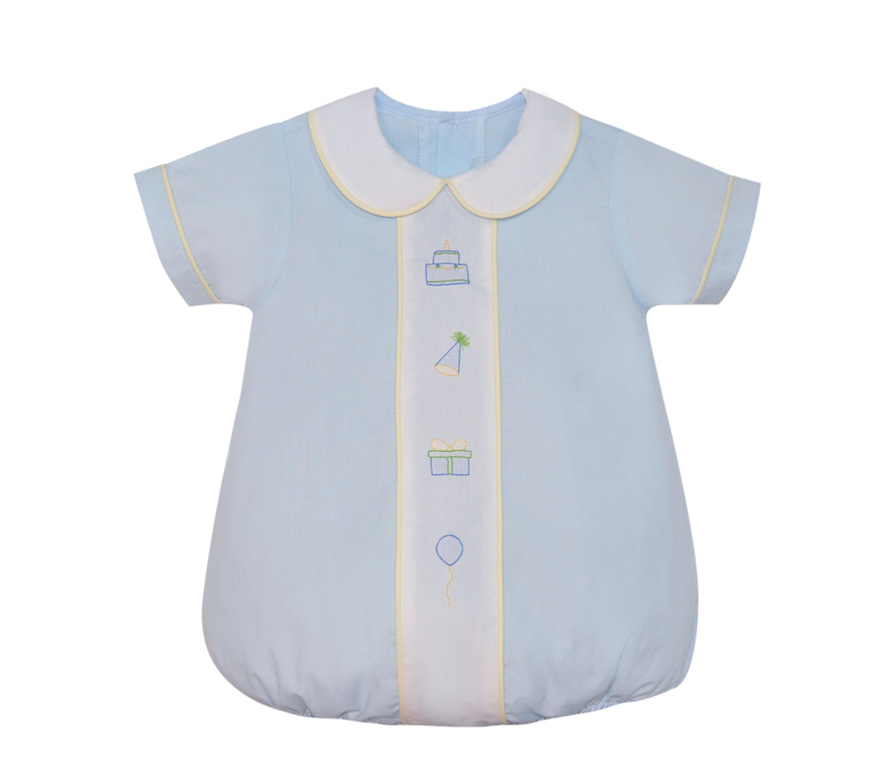 Blue Birthday Ashley Boy Bubble