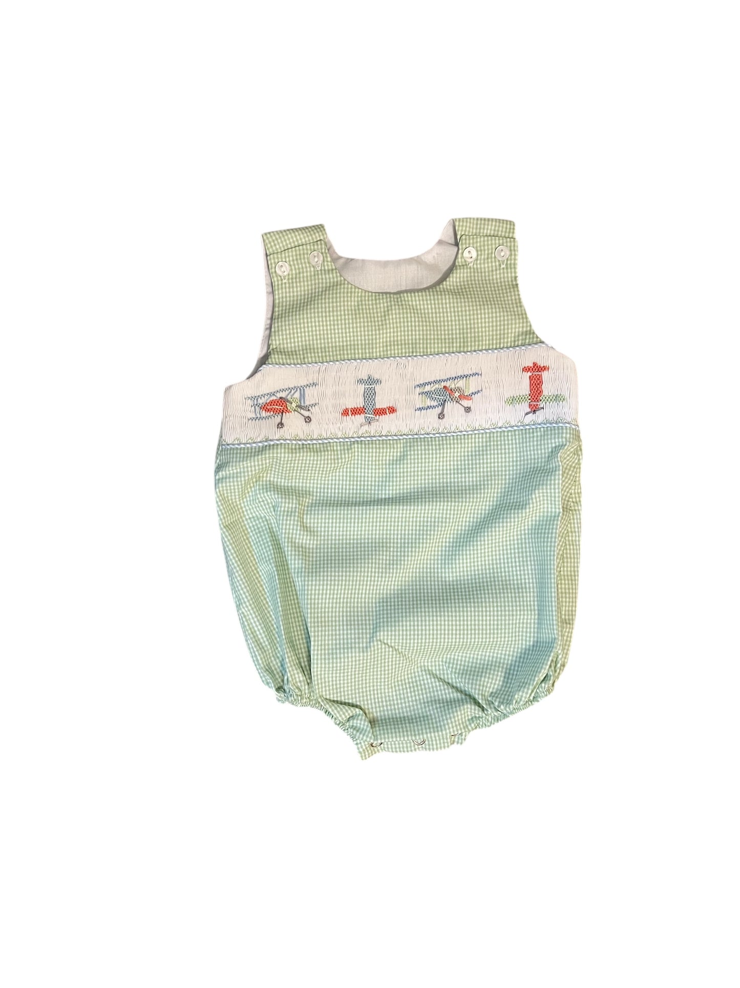 Cam Airplane Smock Boy Bubble