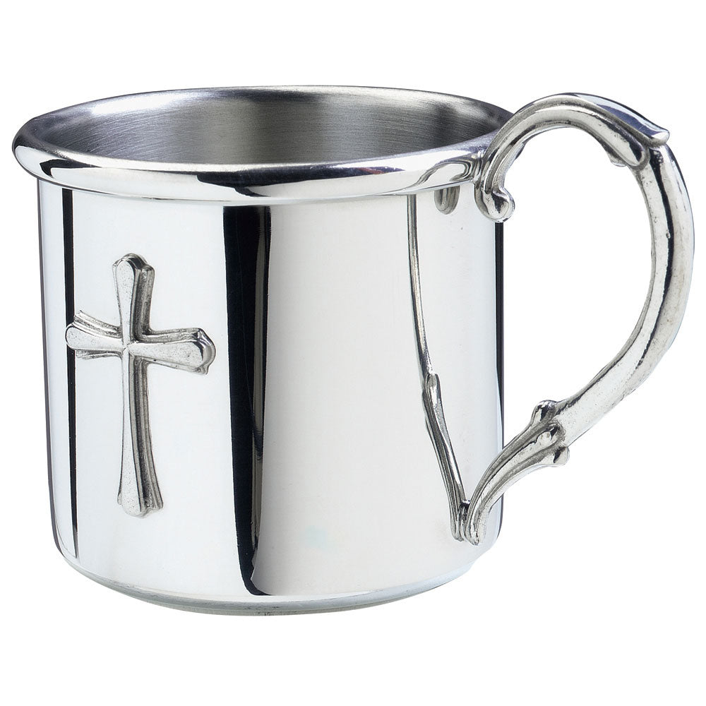 Salisbury Easton Baby Cup with Cross