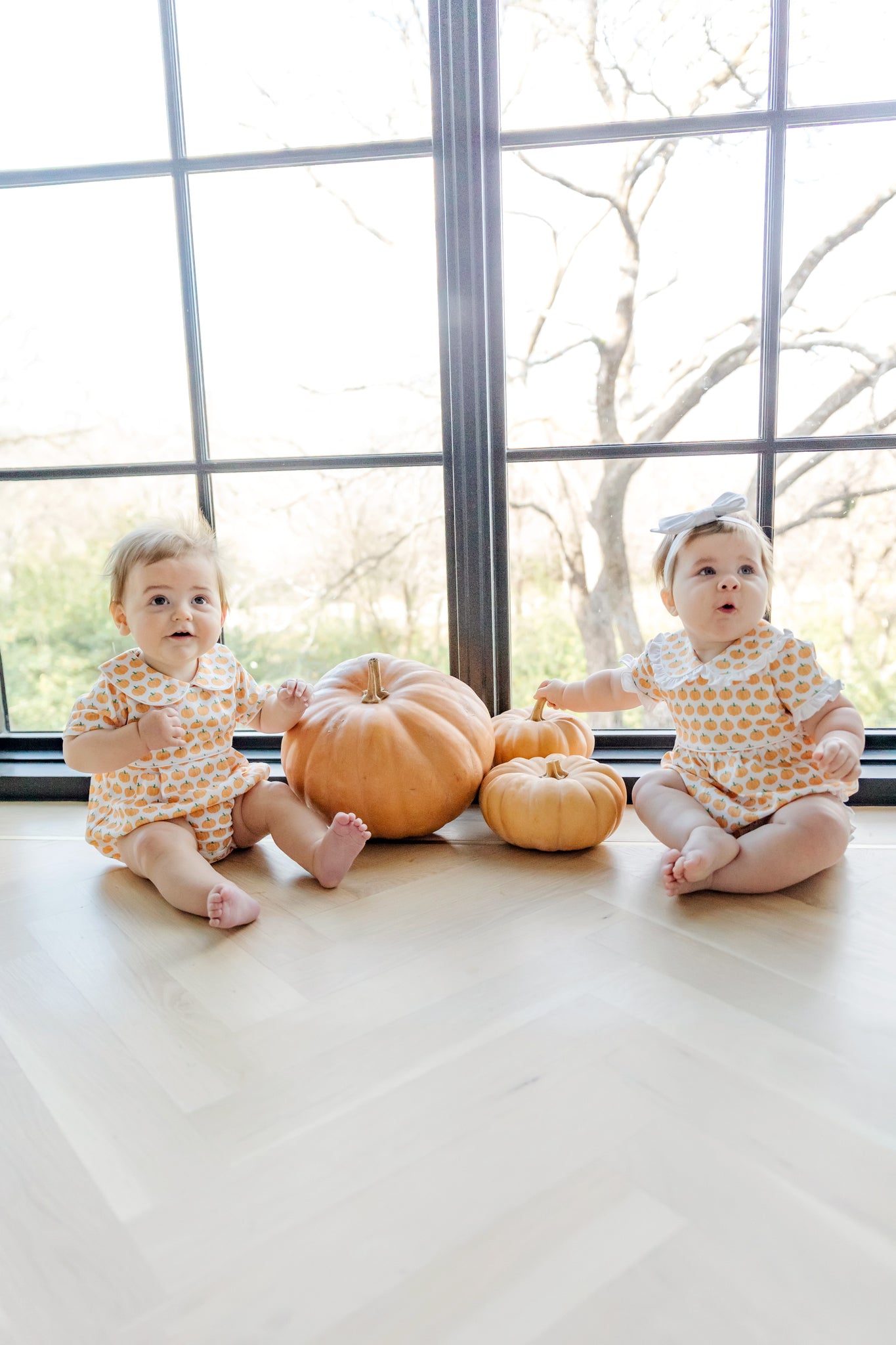 Palmer Boys Pima Cotton Bubble - Harvest Pumpkins