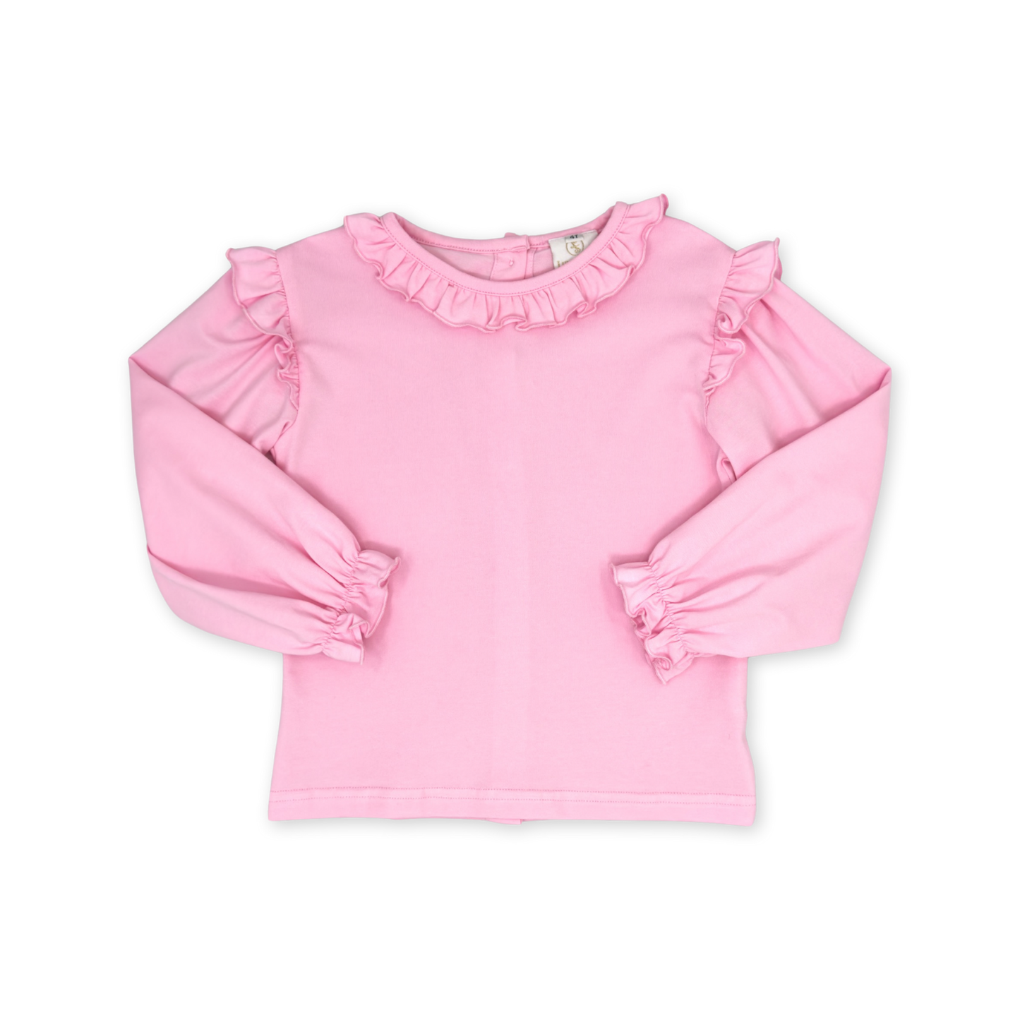 Evelyn Blouse Long Sleeve - Pembroke Pink