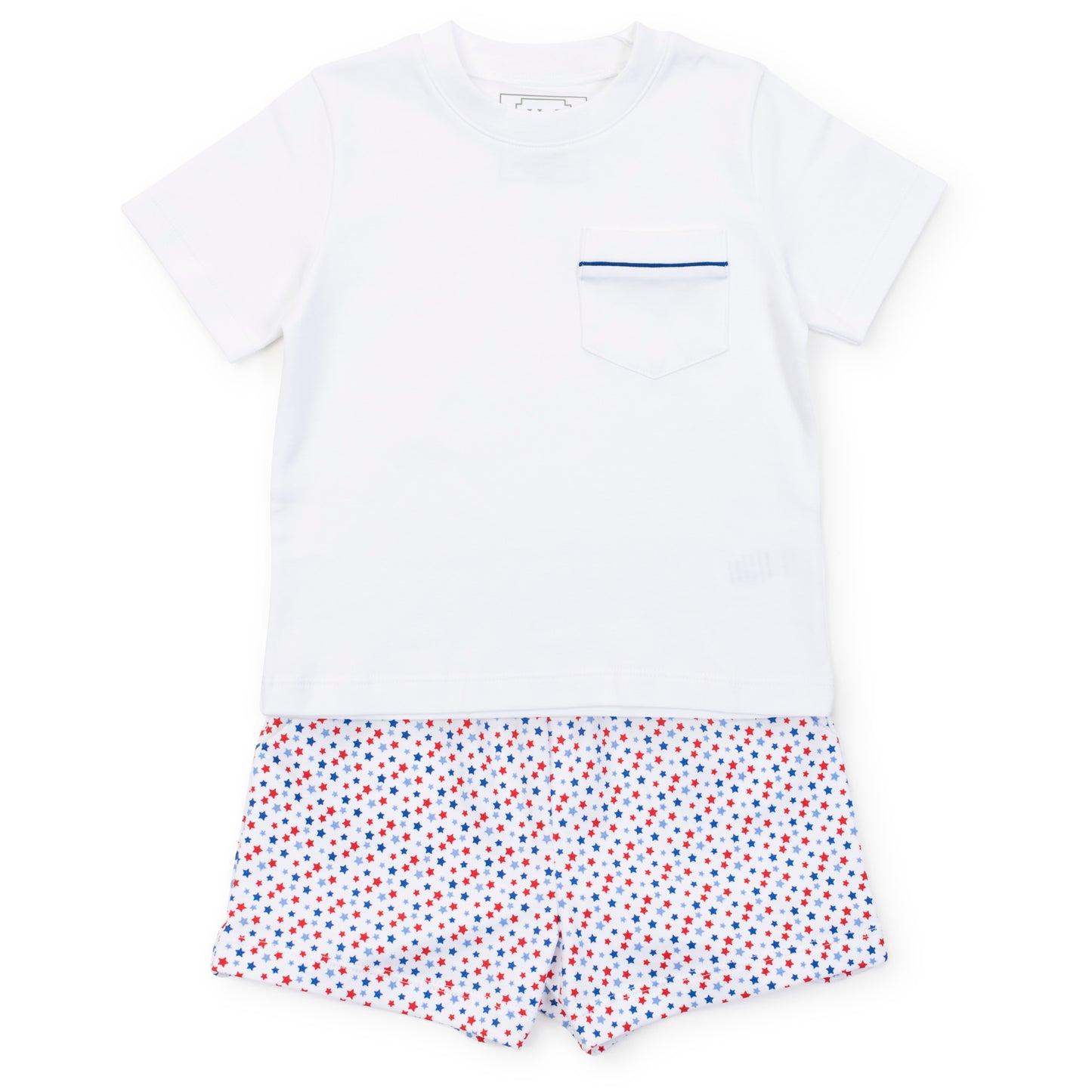 Walker Short Sleeve Short Set Star Spangled