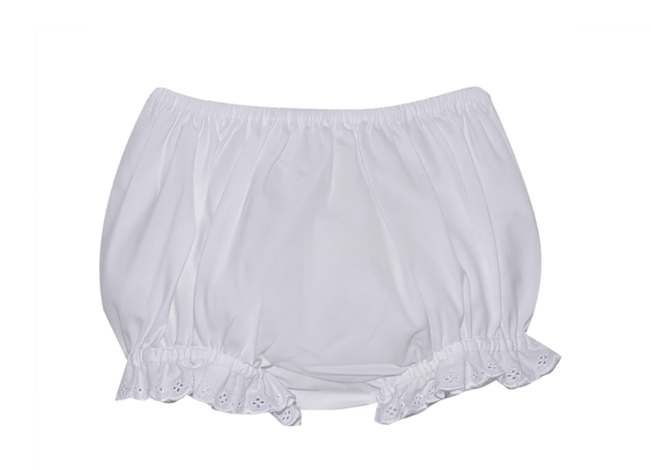 Lily Girl Diaper Cover White Lace