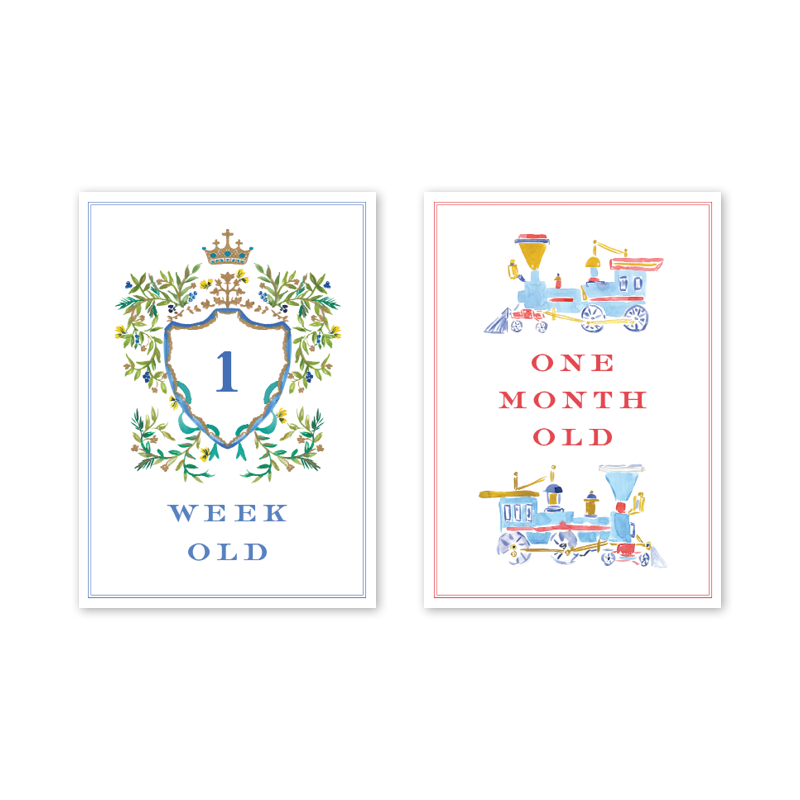 Joys For Boys Milestone Cards