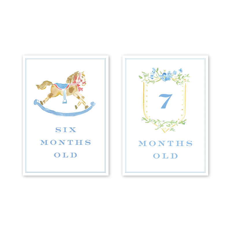 Joys For Boys Milestone Cards