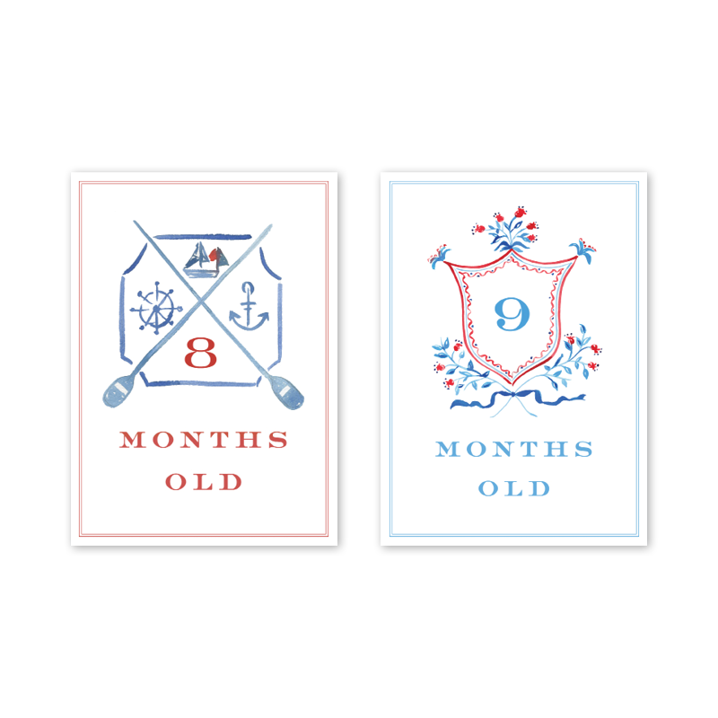 Joys For Boys Milestone Cards