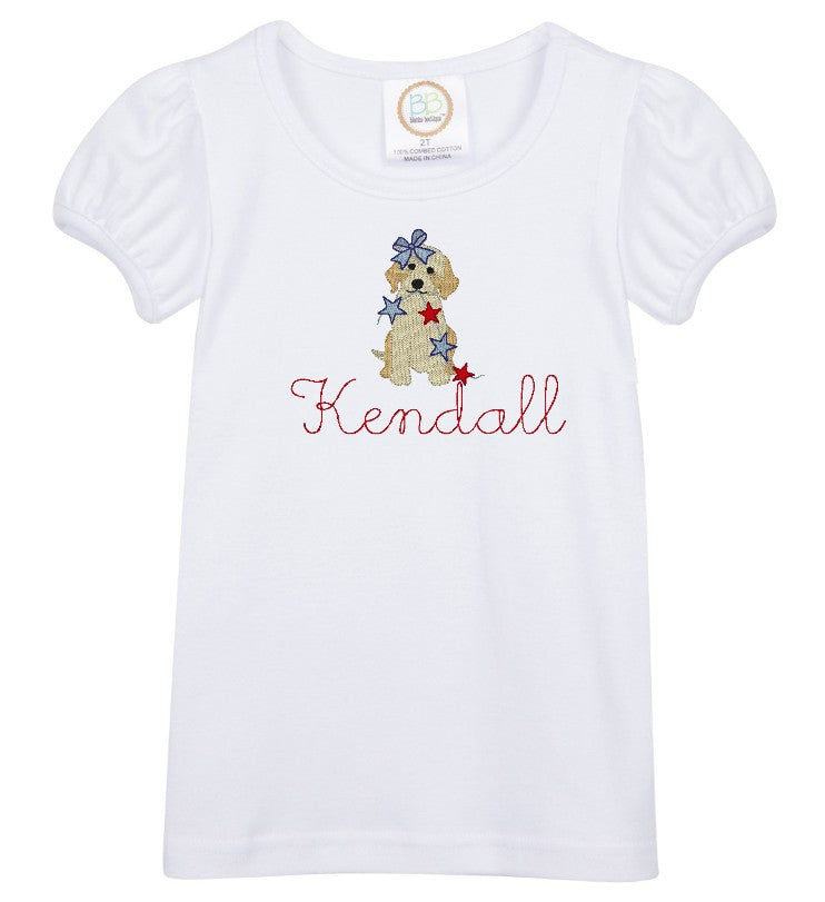 Americana Girls Short Sleeve Tee