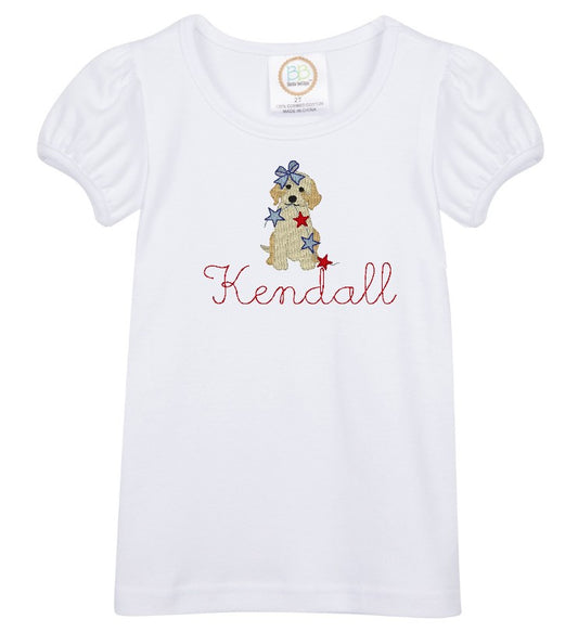 Americana Girls Short Sleeve Tee