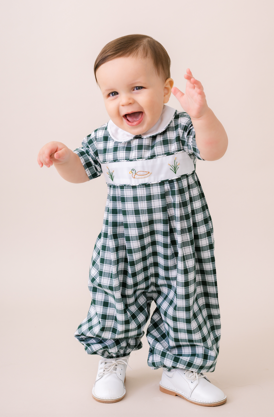 Ethan Jon Jon - Gardner Green Check, Mallard