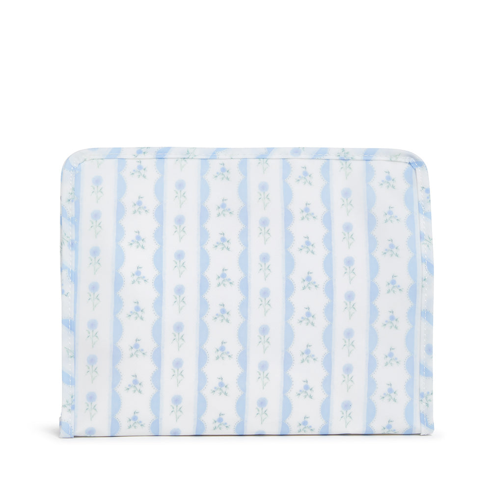 Large Roadie - Ribbon Floral Blue