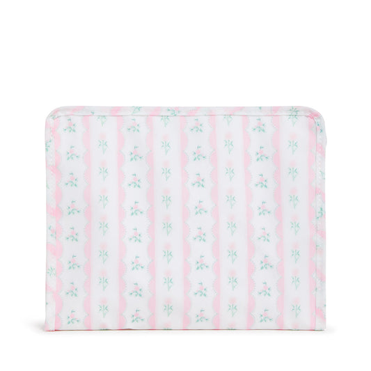Large Roadie - Pink Ribbon Floral