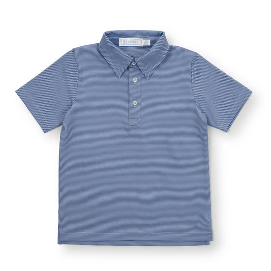 Will Performance Polo -Blue Stripe