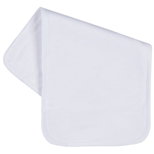 Solid White Burp Cloth