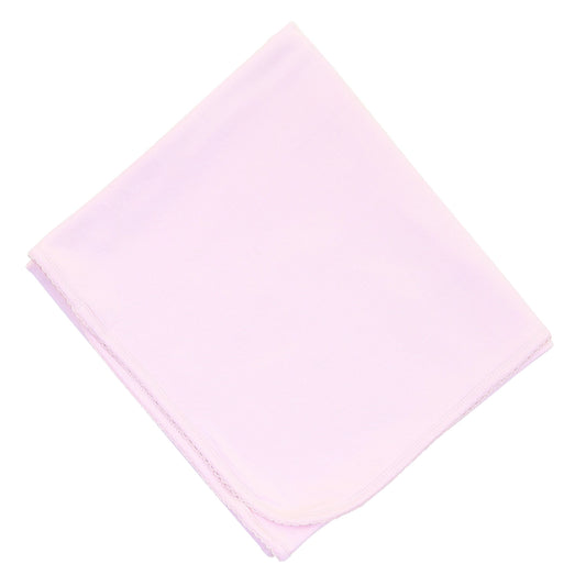 Essentials Pink Receiving Blanket