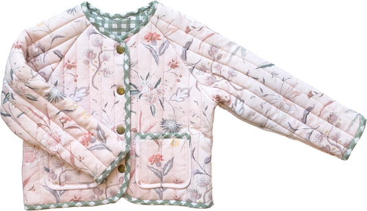 Quilted Jacket - Field Botanical