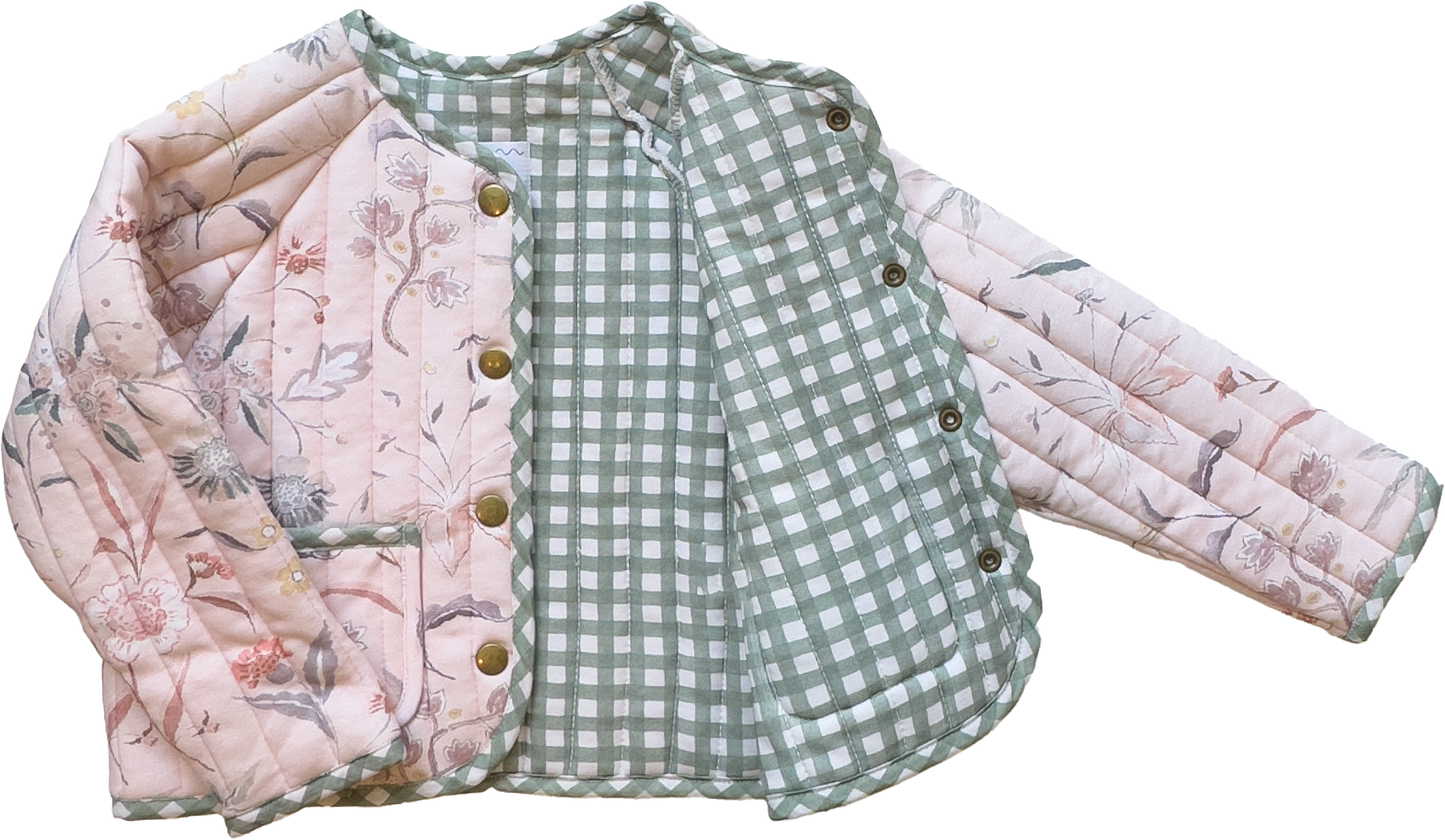 Quilted Jacket - Field Botanical