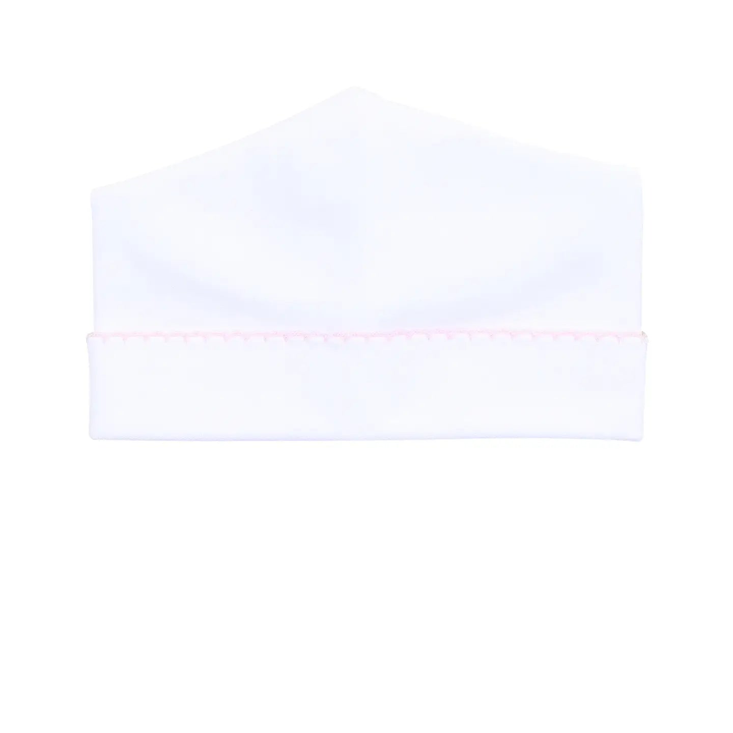 Solid Essentials White and Pink Hat